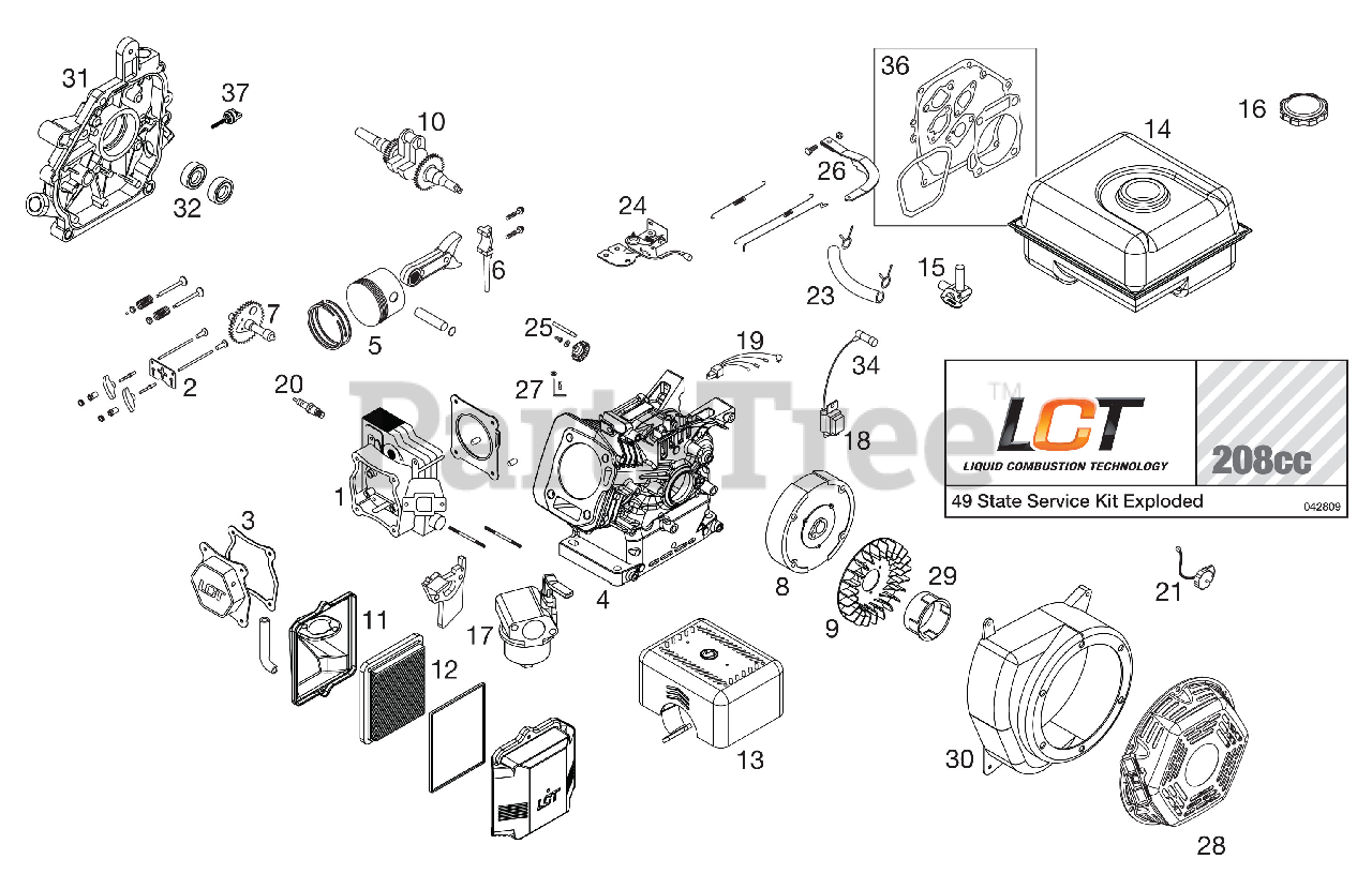 Husqvarna Rototiller Parts Diagram