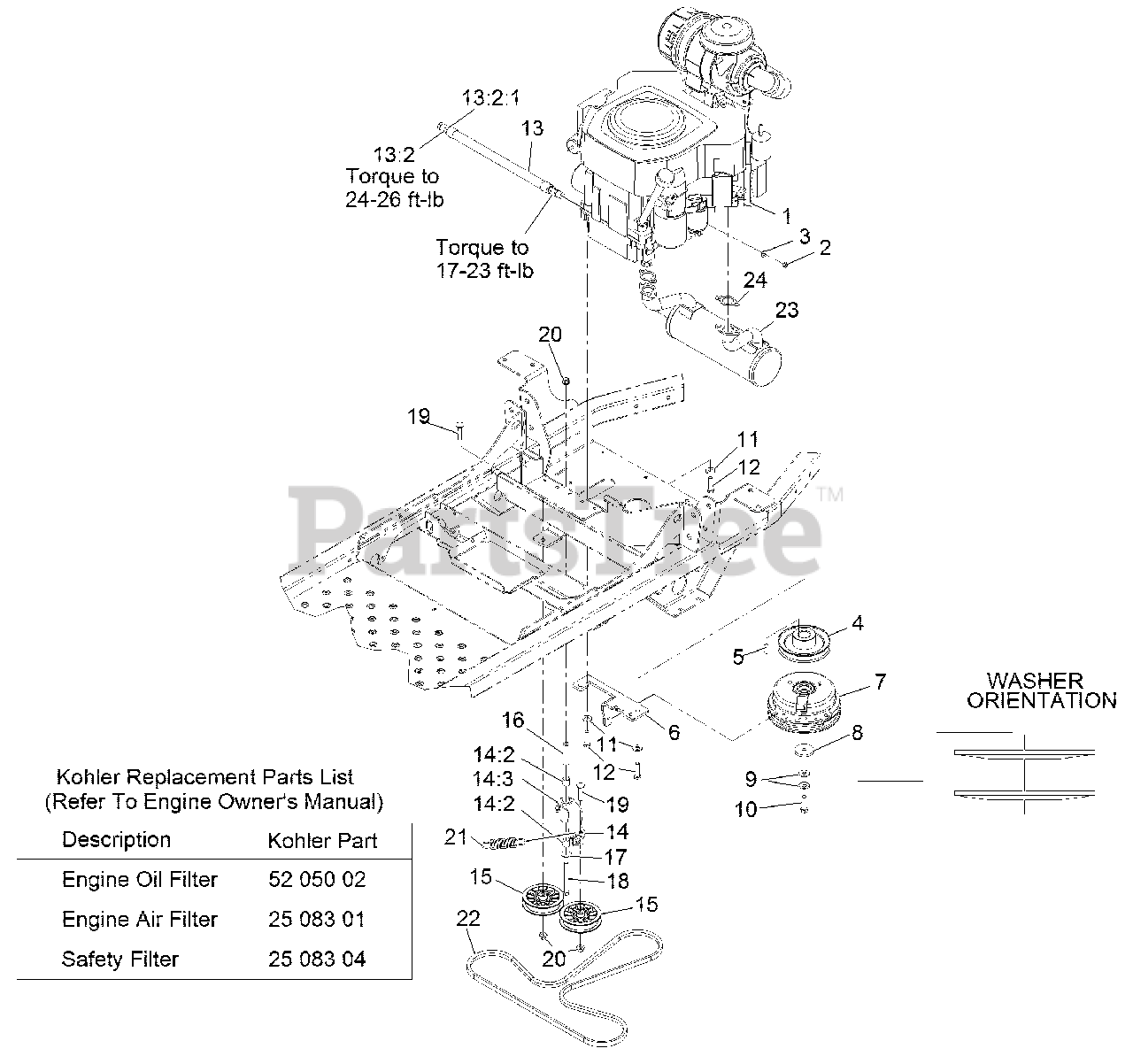 Exmark PNS680KC523 - Exmark 52