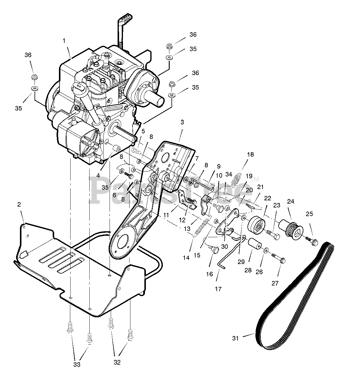 Craftsman 950.524350 (c950-52435-0) - Craftsman 22