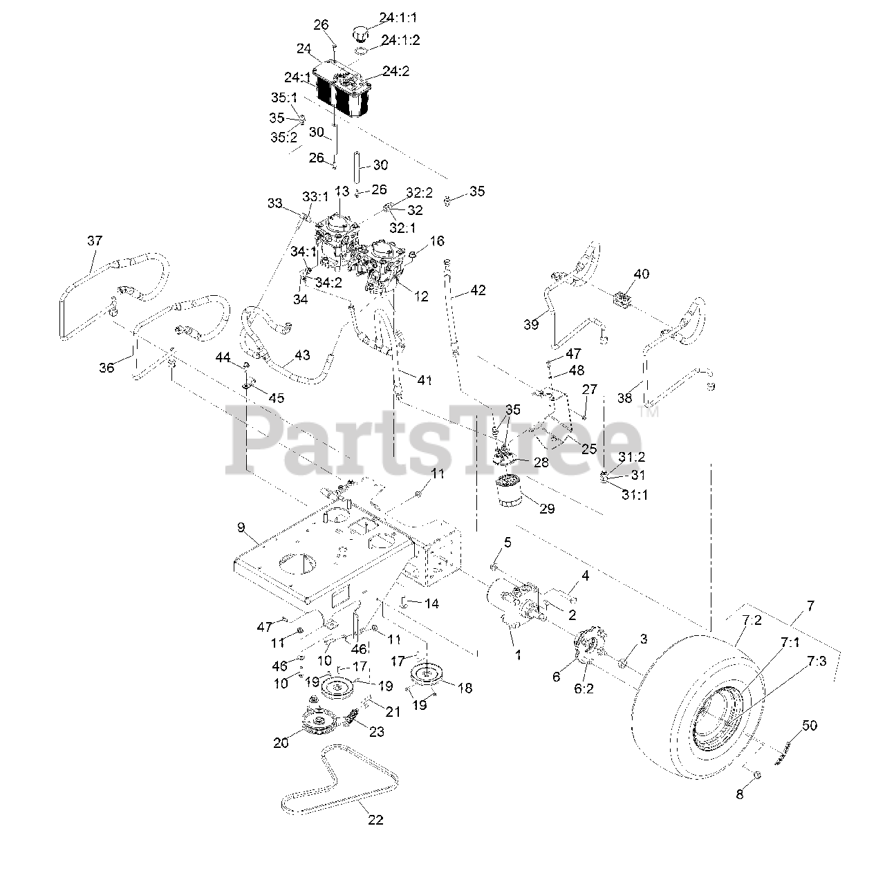 Exmark VTS541CKA36300 - Exmark 36