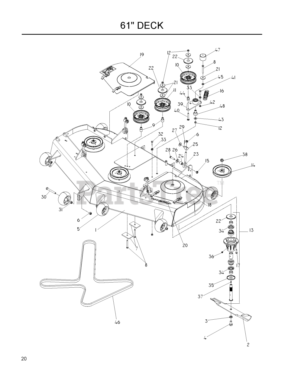 Husqvarna LZ 6127 (968999709) - Husqvarna 61