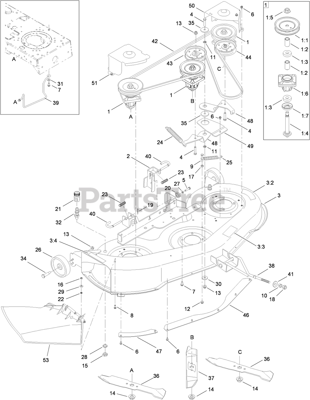 Toro 13AP61RH048 (LX 468) - Toro Lawn Tractor (SN: 1C108H20348 & Above ...