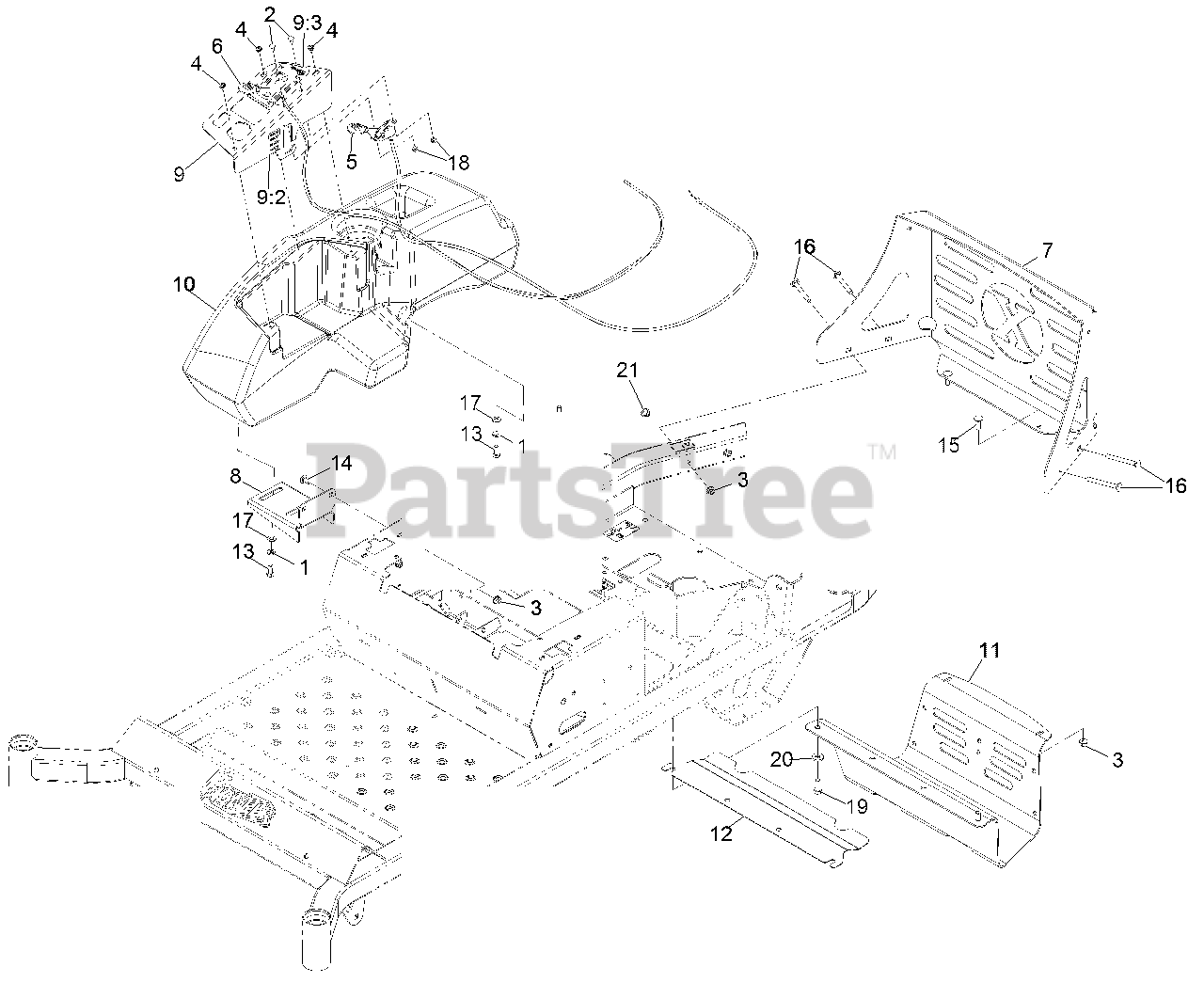 Exmark PNS710GKC483A4 - Exmark 48