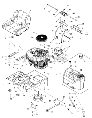 Craftsman 107.280341 (7800669A) - Craftsman 28" Rear-Engine Riding