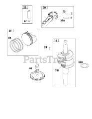 125P02-0012-F1 - Briggs & Stratton Vertical Engine Parts Lookup with ...