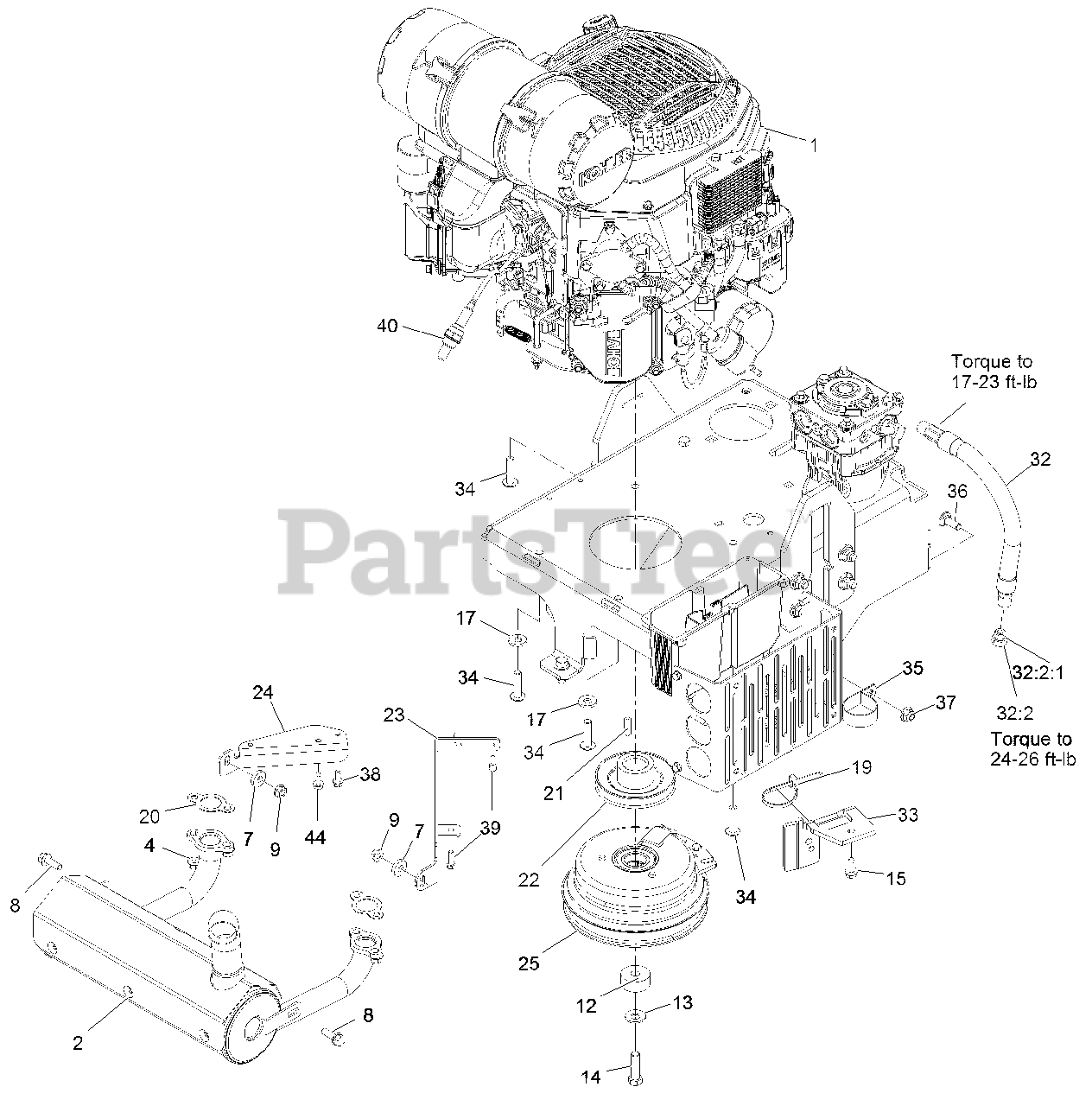 Exmark VTS740EKC60400 - Exmark 60