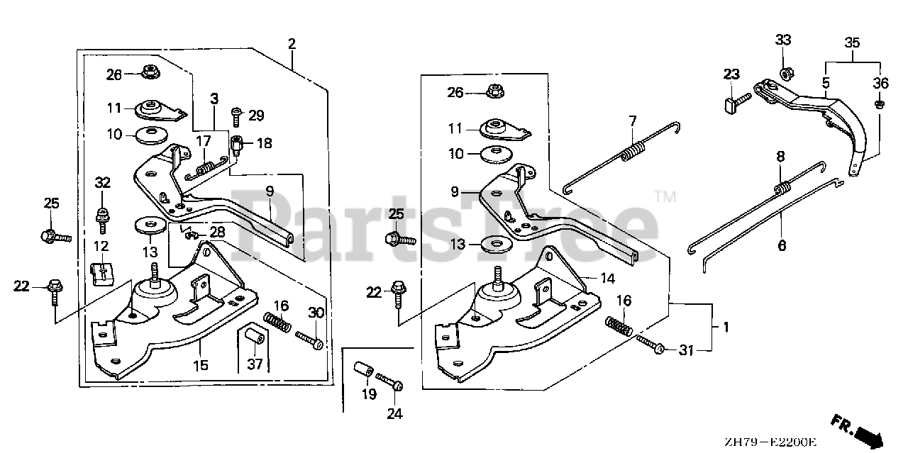 Honda GX120 K1 AR (GC01) - Honda Engine, Made in Japan (SN: GC01 ...