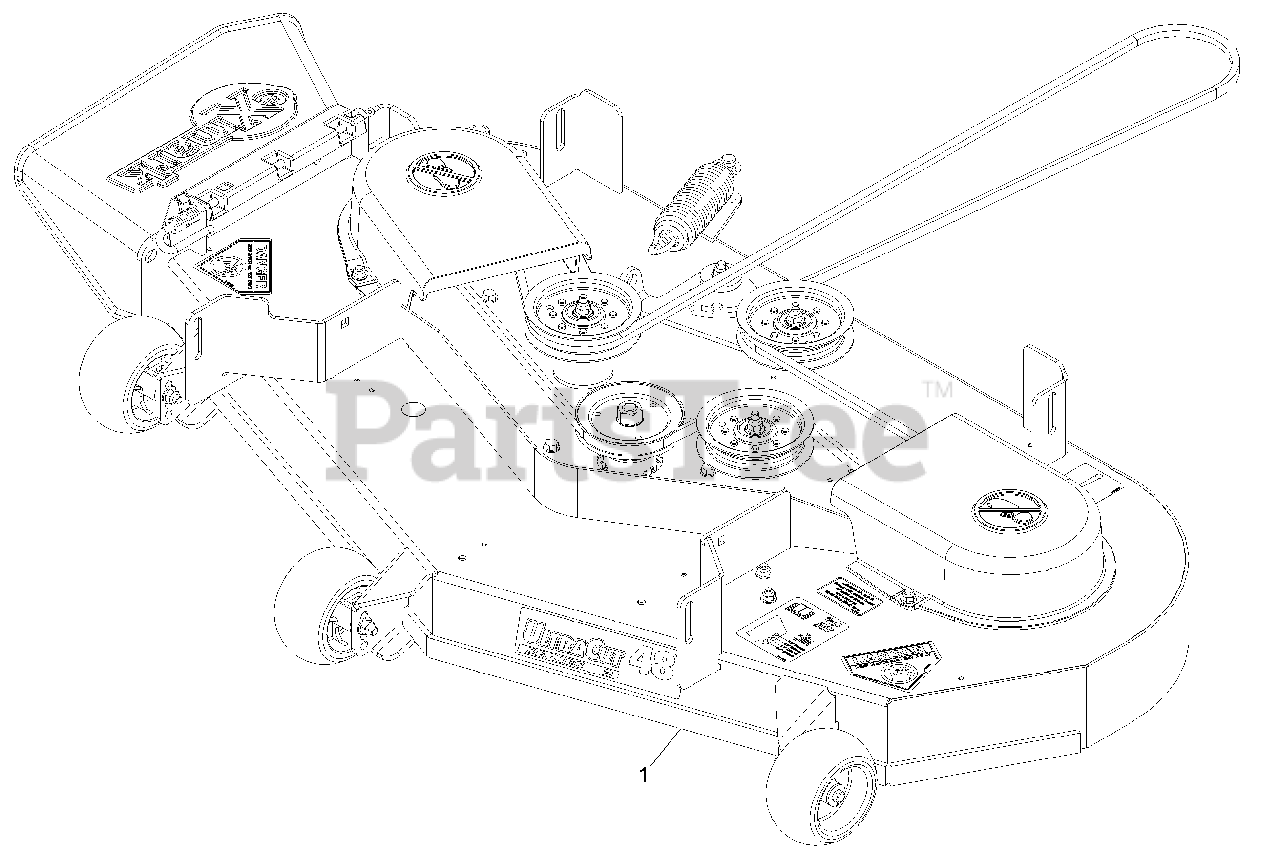 Exmark Pne22ka482 Exmark 48 Pioneer E Series Zero Turn Mower 22hp