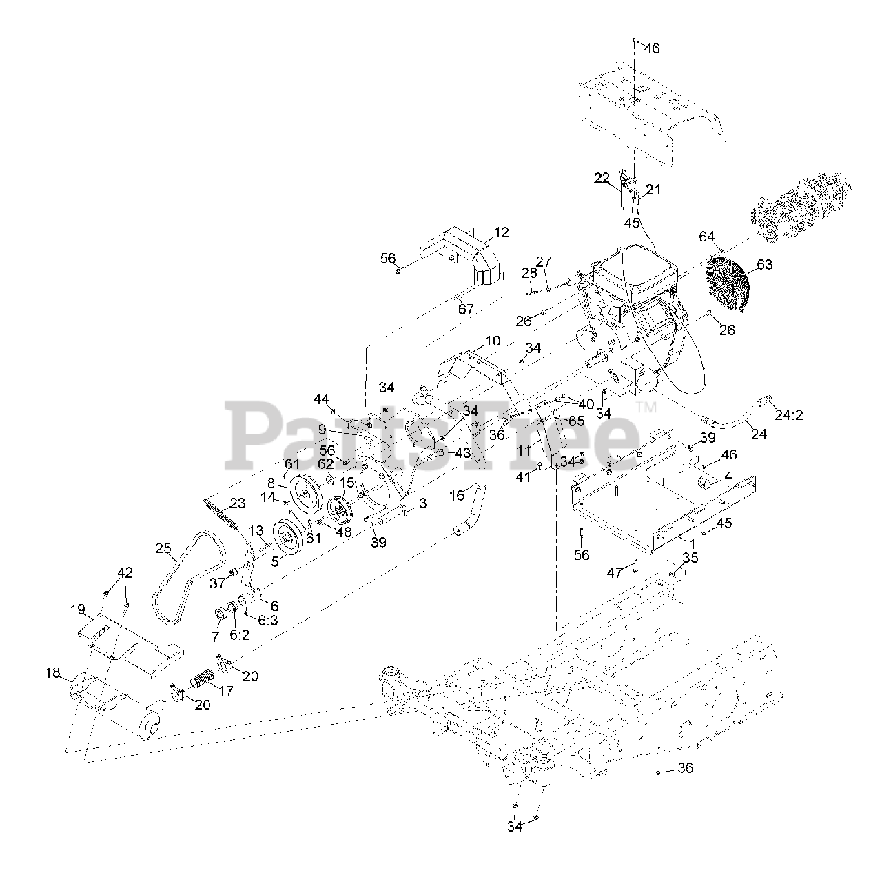 Exmark ZS4630 - Exmark Z-Spray Intermediate Stand-on Sprayer, 5 GPM ...