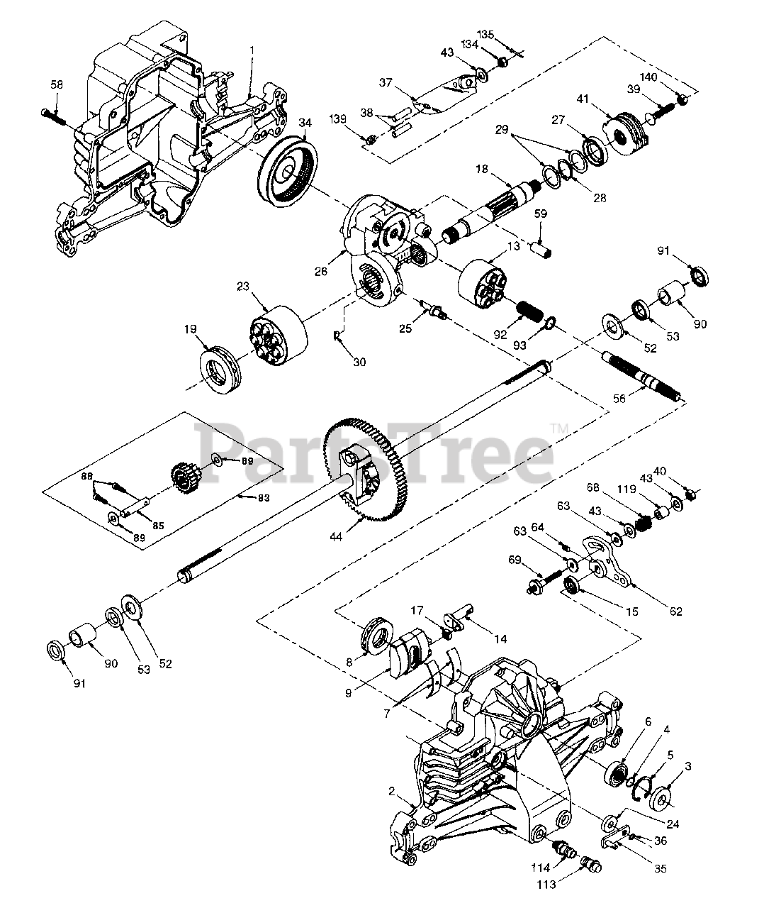 Husqvarna YTH 160 (954140008-A) - Husqvarna Yard Tractor (1997-11 ...