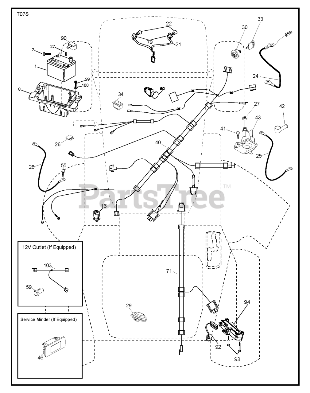 Husqvarna LGT 48 DXL (960430260-00) - Husqvarna 48