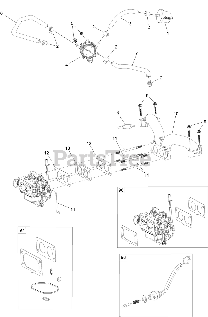 Toro timecutter ss5000 discount carburetor