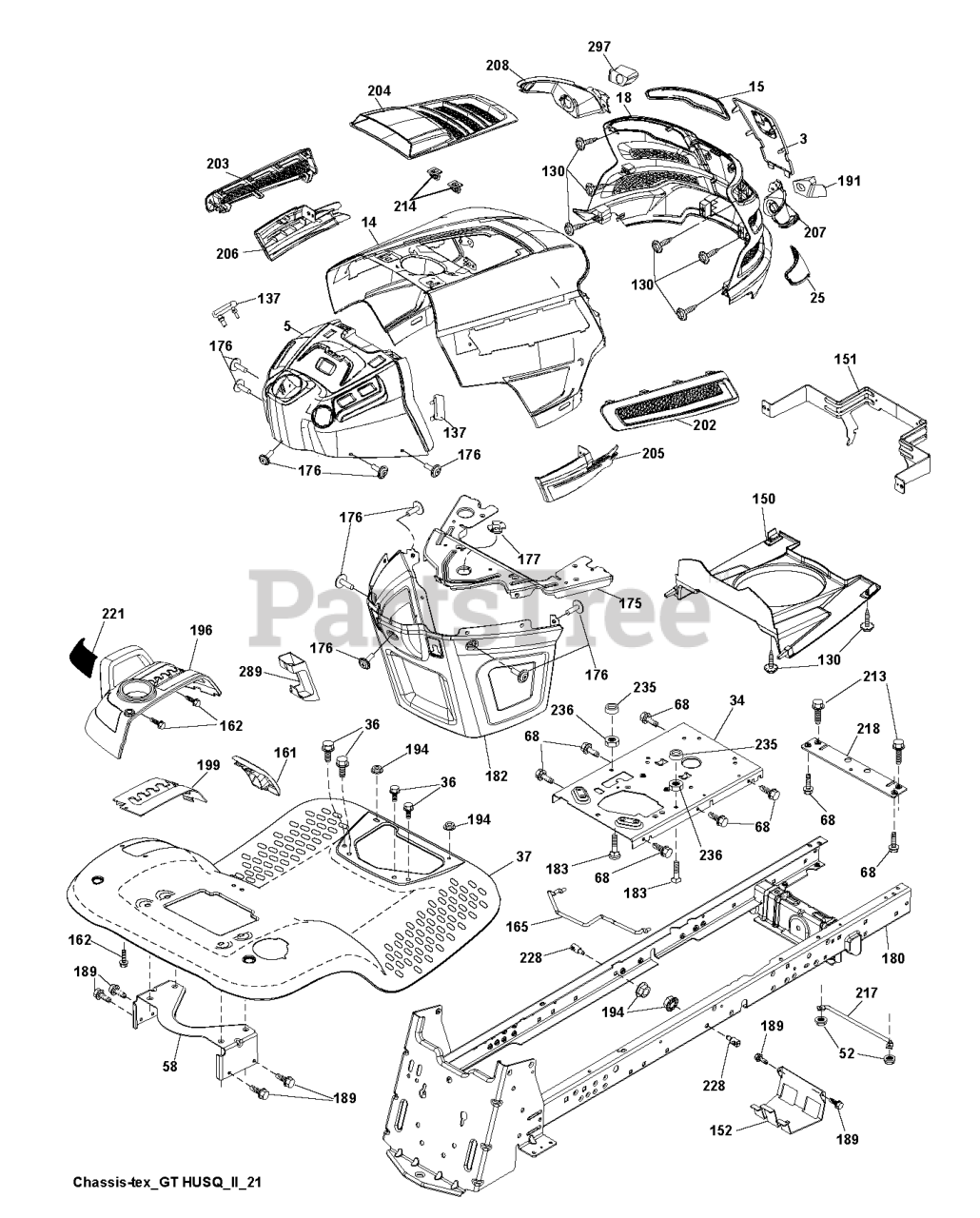 Husqvarna Lgt 25 K54 (960480012-00) - Husqvarna 54