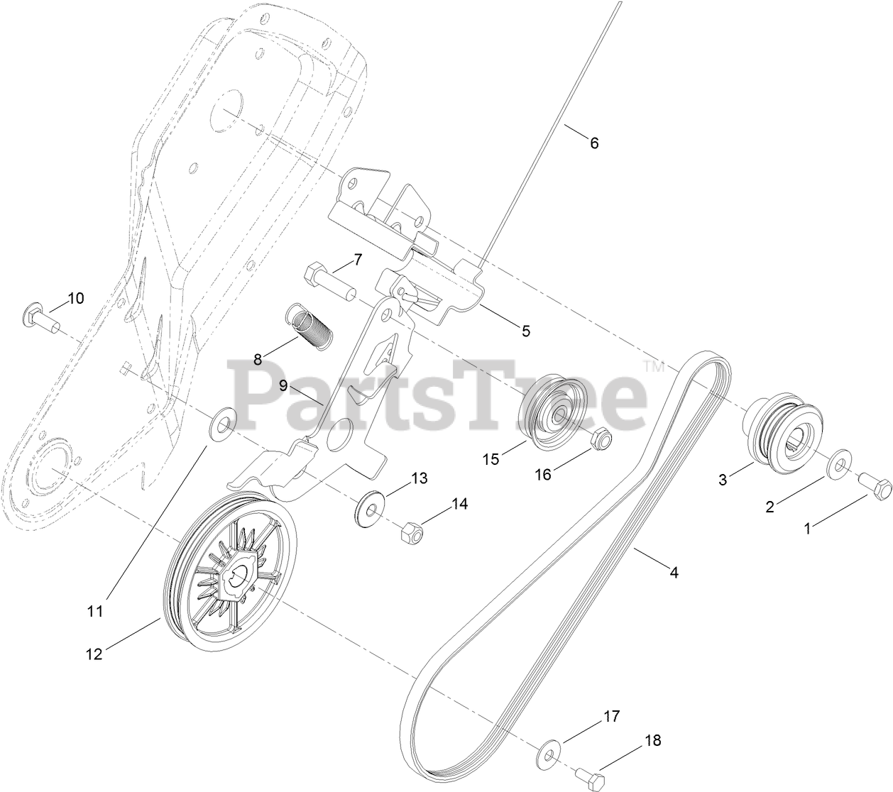 Toro 38473 (518 ZE) Toro 18" Power Clear Snow Thrower (SN 400000000