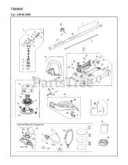 Tr 2350 S - Redmax String Trimmer (sn: 90801412 & Above) (2012-08 