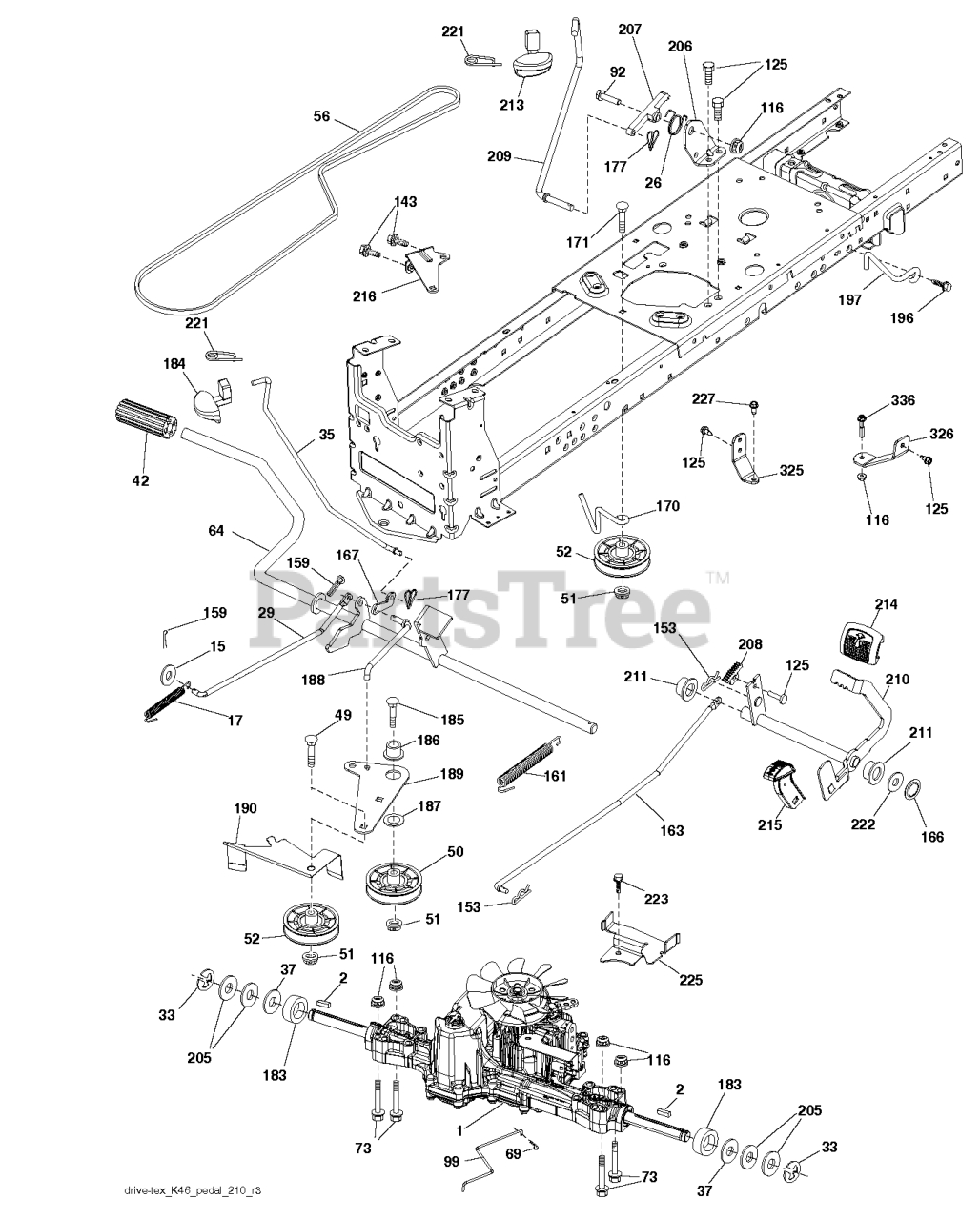 Husqvarna TS 142 T (960410449-00) - Husqvarna 42