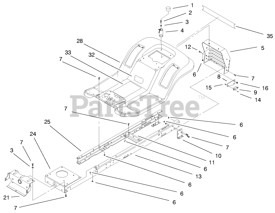 Toro 71198 (14-38 XL) - Toro Lawn Tractor (SN: 099000001 - 099999999 ...