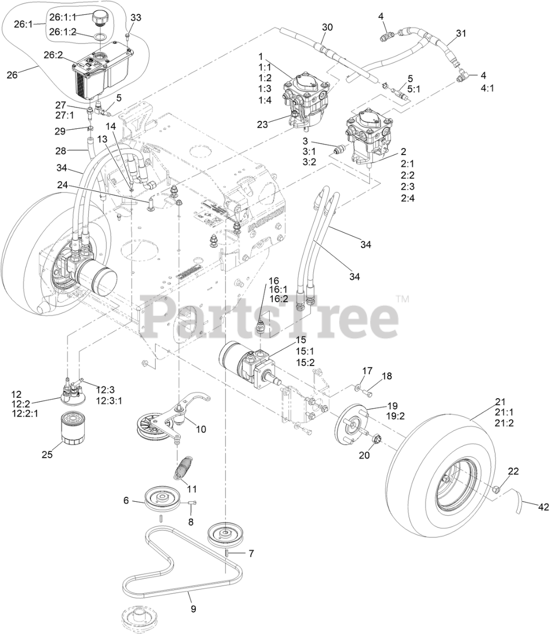 Exmark TTS600GKA483E0 - Exmark 48