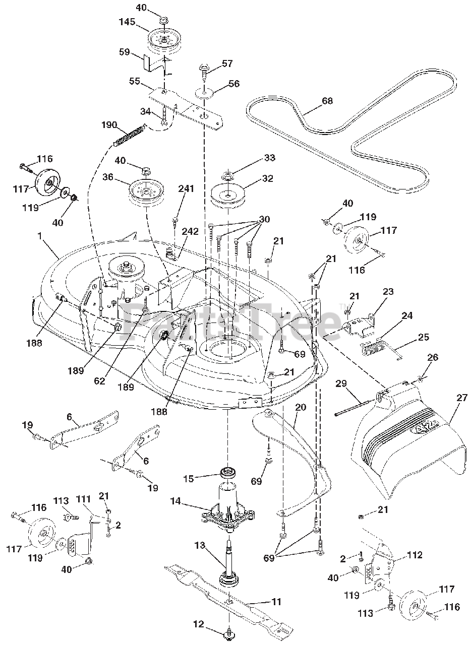 Ariens 936065 (960460047-02) - Ariens 42