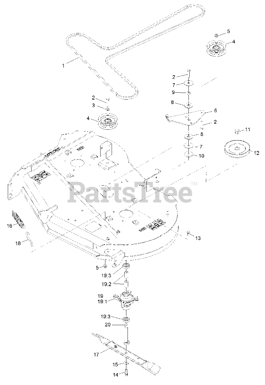 Exmark E Series Belt Diagram