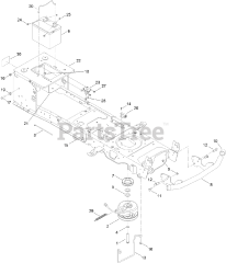 13AP91RT848 (LX 468) - Toro Lawn Tractor (2011) Parts Lookup with ...