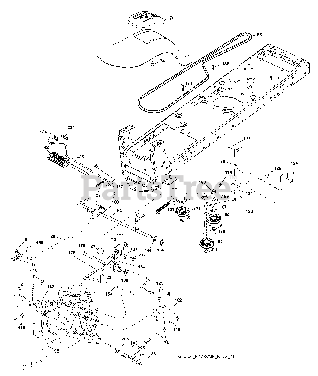 Husqvarna LTH 1538 (960430038-01) - Husqvarna 38