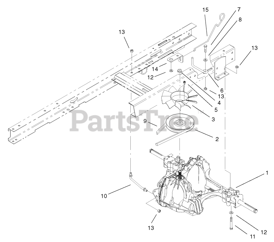 Toro 71227 (16-38 HXL) - Toro Lawn Tractor (SN: 230000001 - 230999999 ...