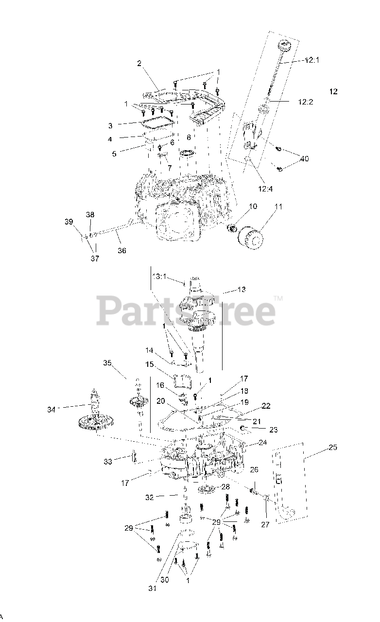 Exmark RAE708GEM48300 - Exmark 48