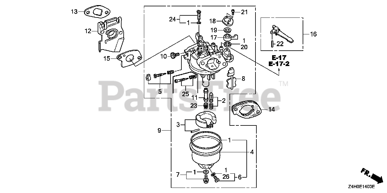 Honda GX120 UT2 WKS (GCBMT) - Honda Engine, Made in Thailand (SN: GCBMT ...