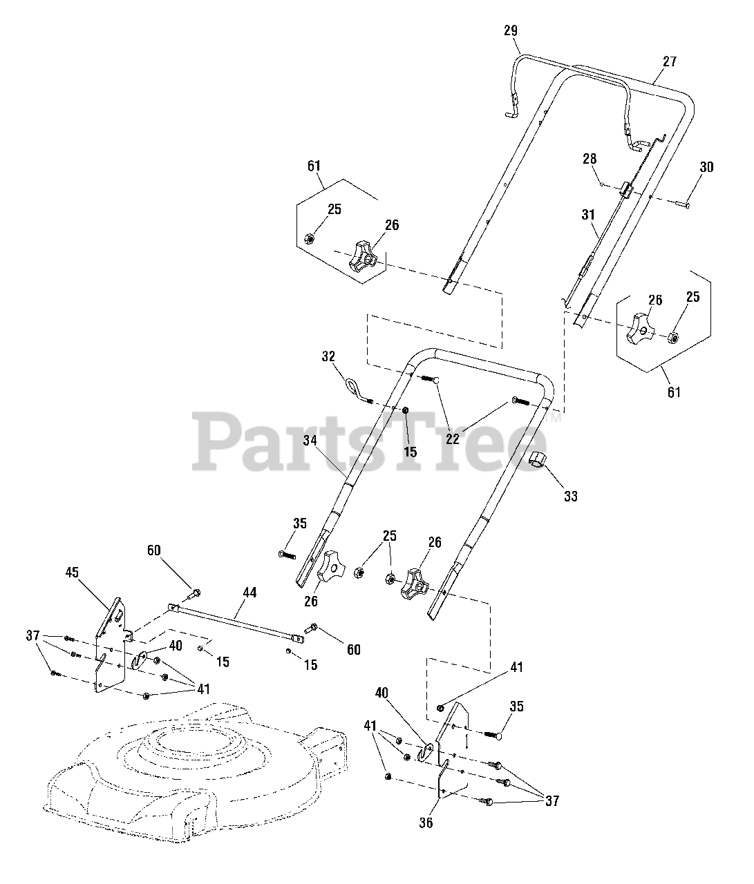 Murray Mp625md21 (866081-00) - Murray 625ex Series 21