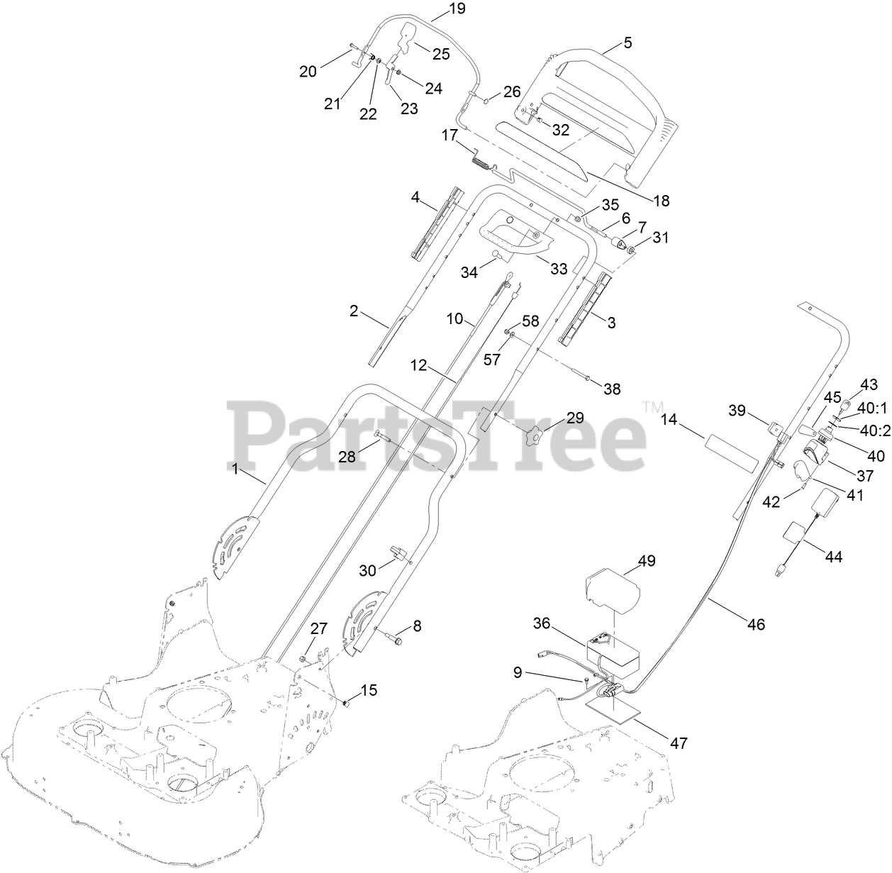 Toro 21811 - Toro 76cm TimeMaster Walk-Behind Mower (SN: 400000000 ...