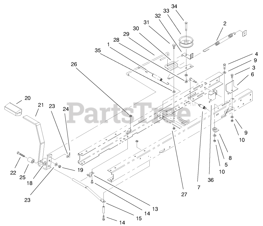 Toro 71223 (16-38 XL) - Toro Lawn Tractor (SN: 200000001 - 200999999 ...