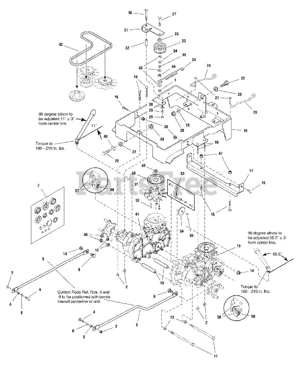 Craftsman 107.277740 (2690429) - Craftsman ZT7000 Series 50