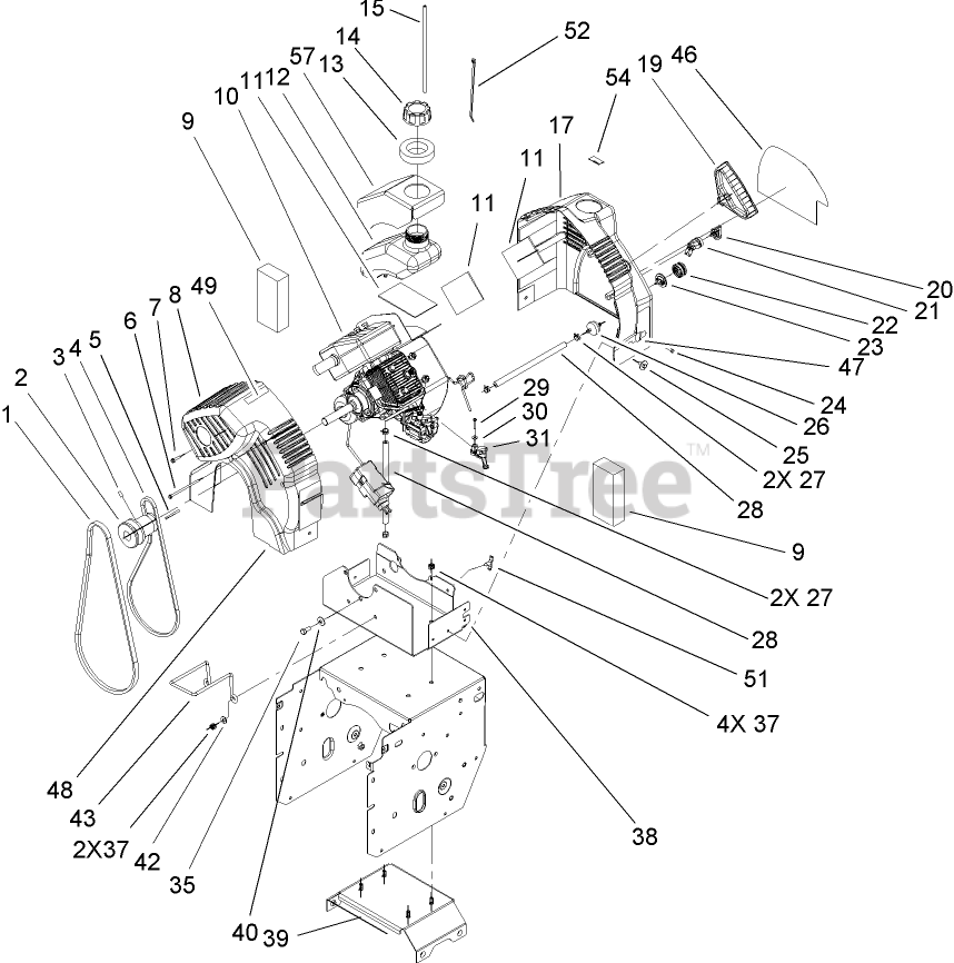 Toro 38610 (726 TE) - Toro 26