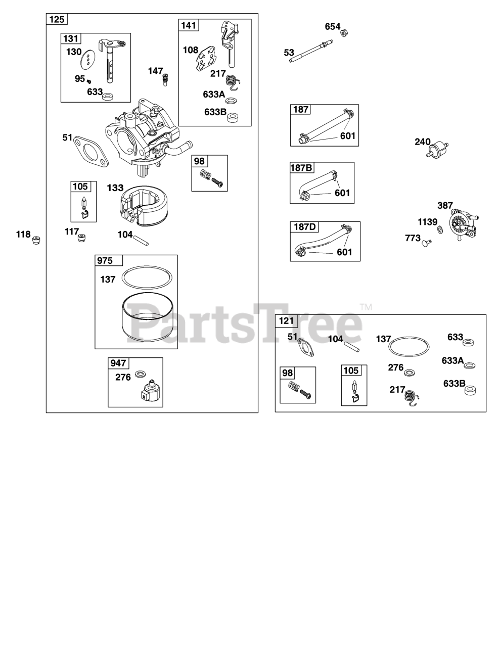 Briggs & Stratton 31R977-0106-G1 - Briggs & Stratton Vertical Engine ...