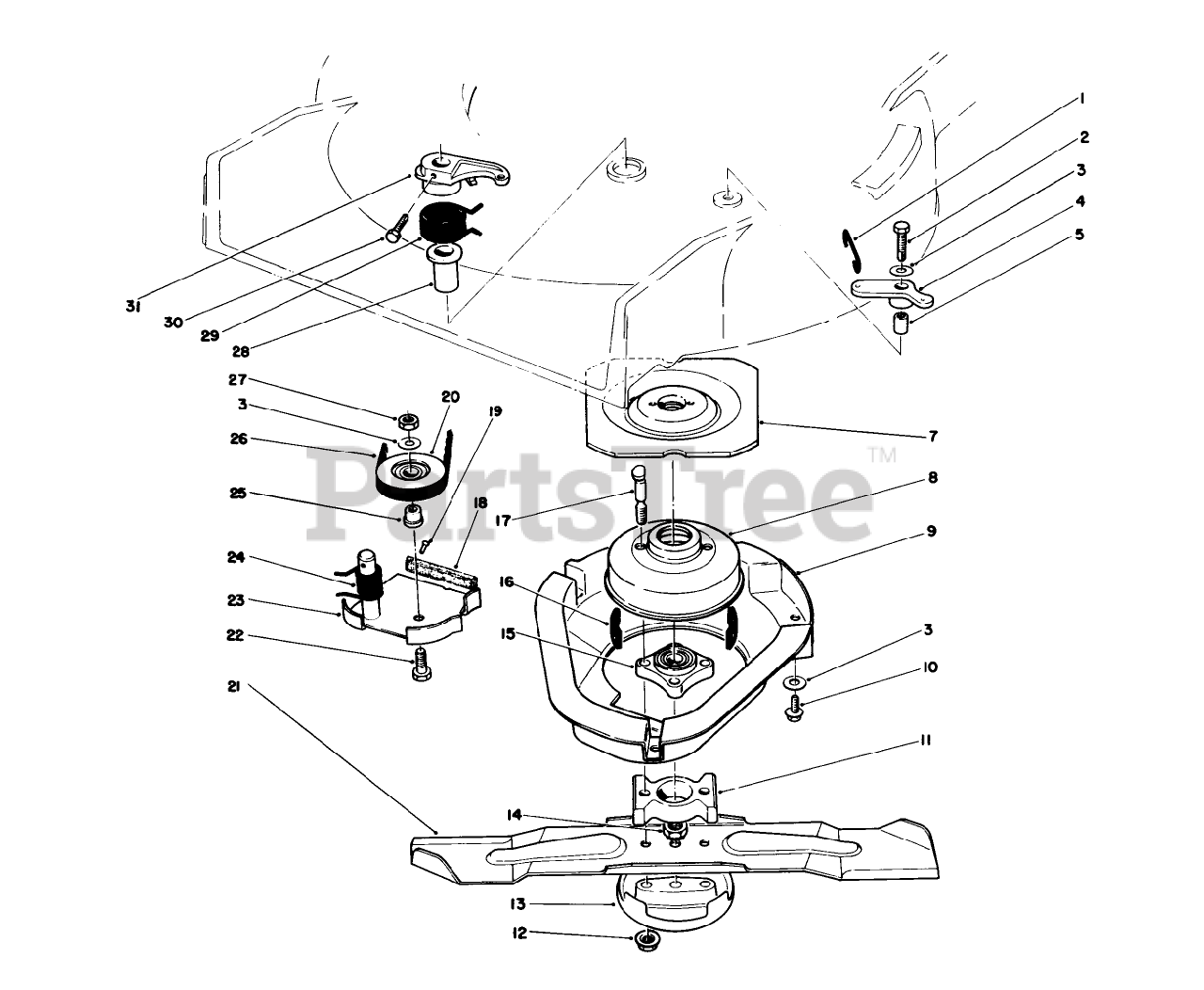 Toro Sr4 Parts List