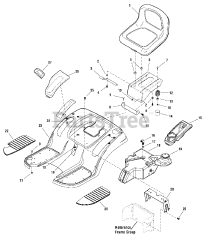 Snapper LT 23420 (2690808) - Snapper LT125 Series 42