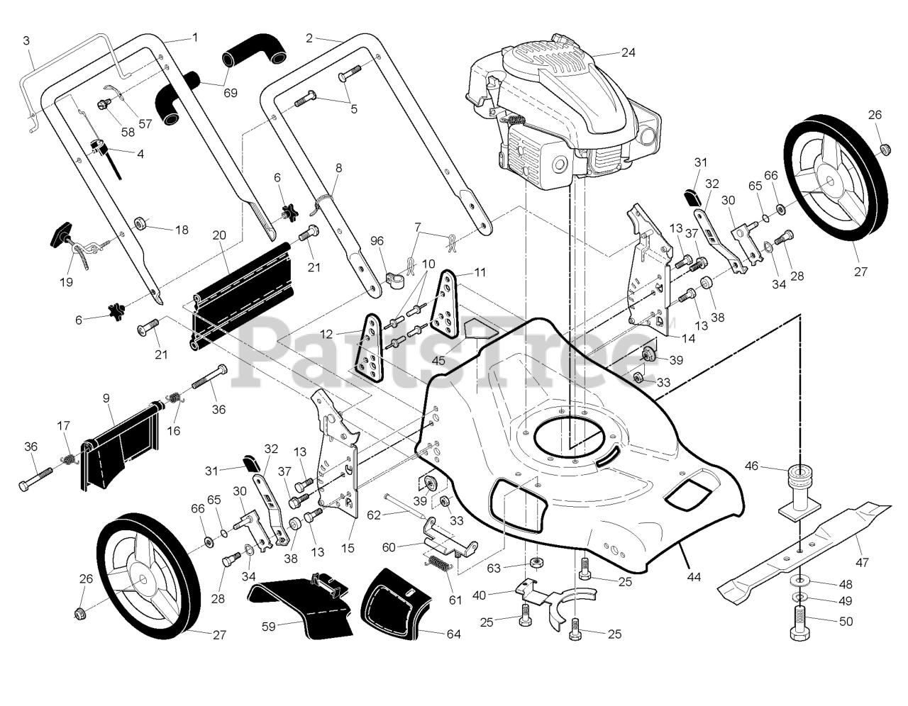 Husqvarna 7021 (374081) - Husqvarna 21