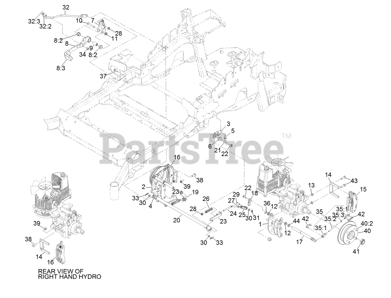 Exmark LZX740EKC526T0 - Exmark 52