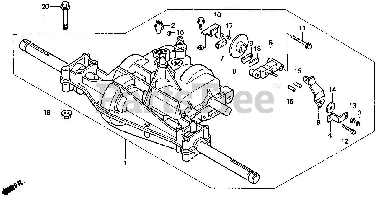 Honda harmony on sale 1011 parts