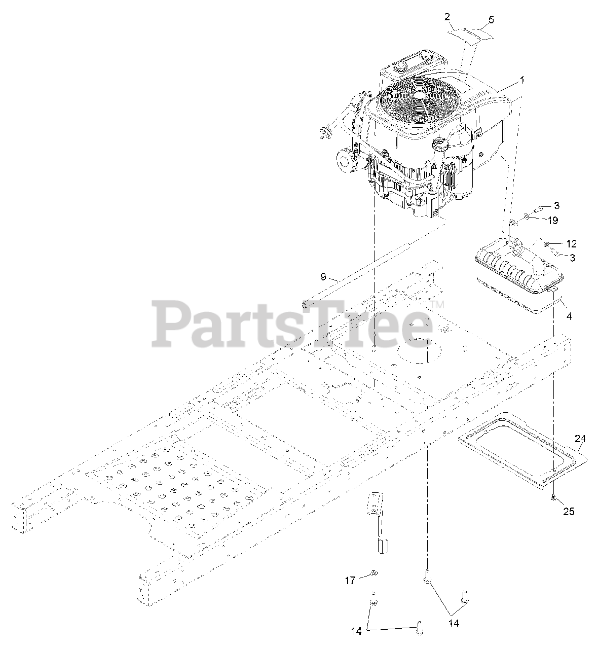 Exmark QTE452CEM42100 - Exmark 42