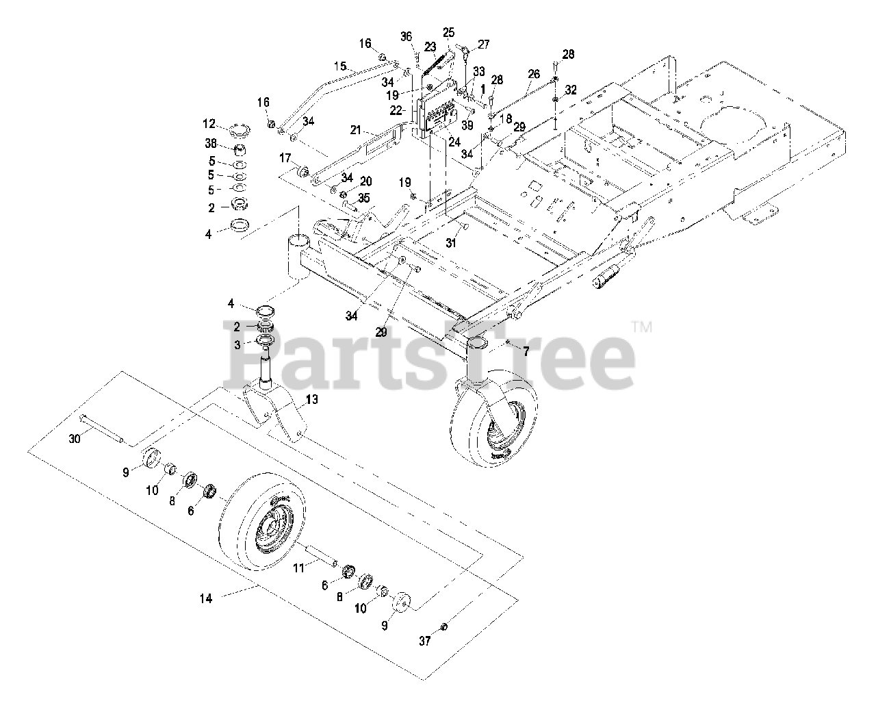 Exmark PHZ19KA342 - Exmark 34