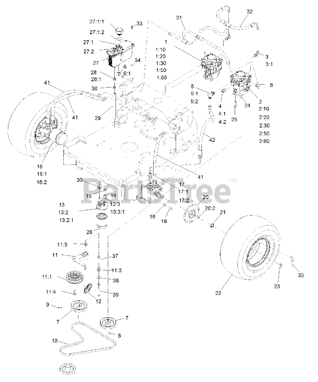 Exmark Ttx650ekc604n0 - Exmark 60