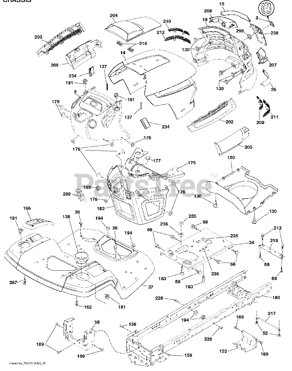 Craftsman 917.289610 (YTH 2042) - Craftsman Yard Tractor (2010-05 ...