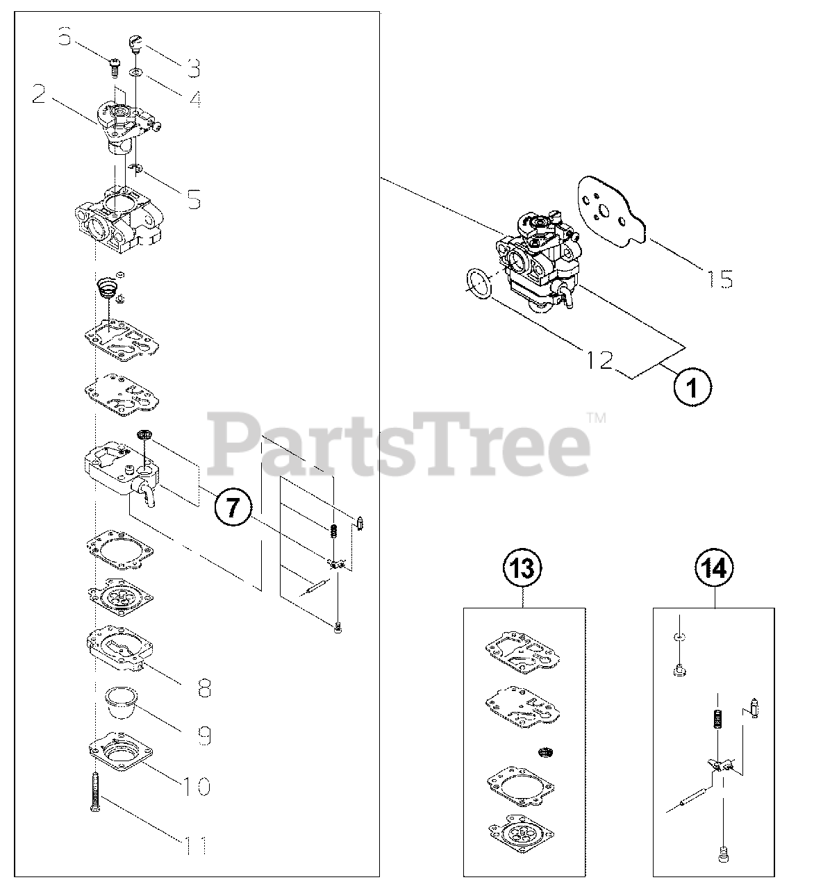 Shindaiwa Eb 2510 Shindaiwa Handheld Blower Carburetor Parts Lookup With Diagrams Partstree 6495