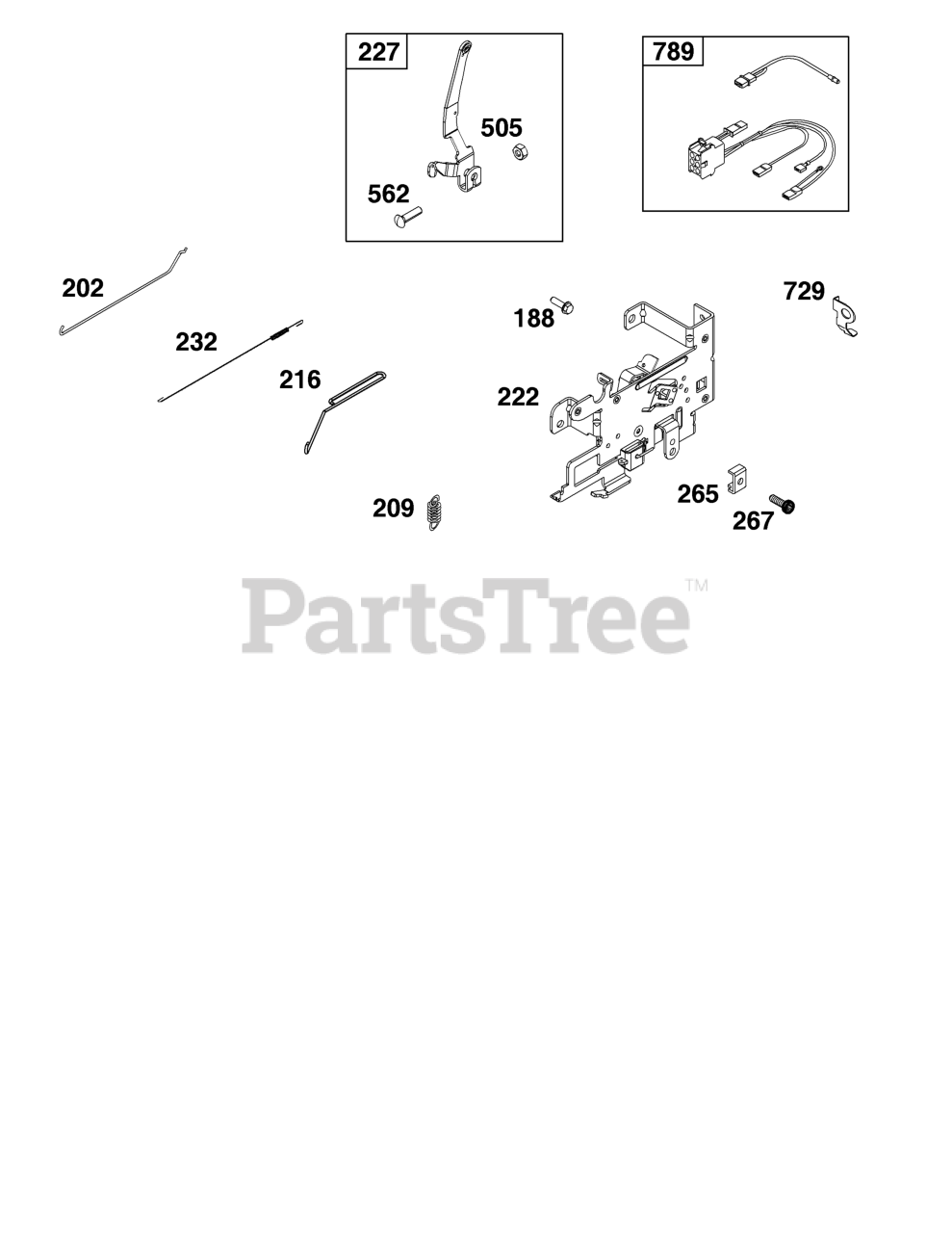 Briggs & Stratton 31R7070056G1 Briggs & Stratton Vertical Engine