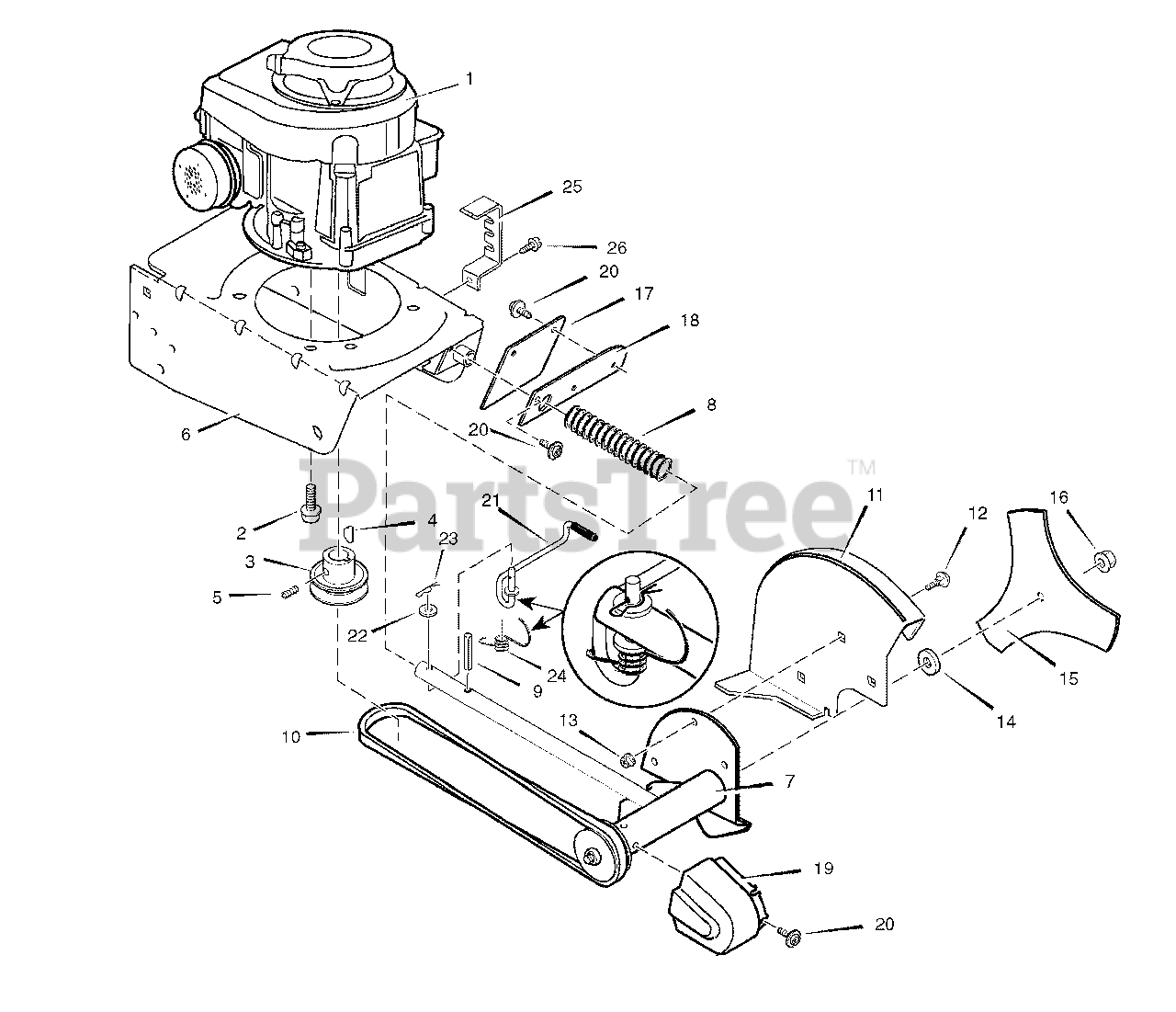 Craftsman 536.772360 (77236000 NA) - Craftsman Lawn Edger (2007) (Sears ...