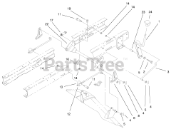 71221 (15-38 HXL) - Toro Lawn Tractor (SN: 099000001 - 099999999) (1999 ...