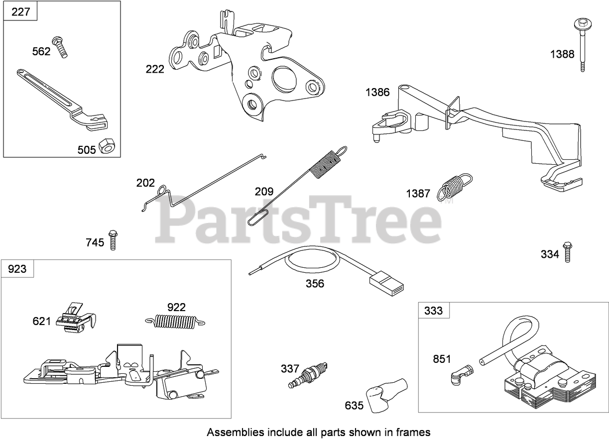 Toro recycler discount 22 parts carburetor