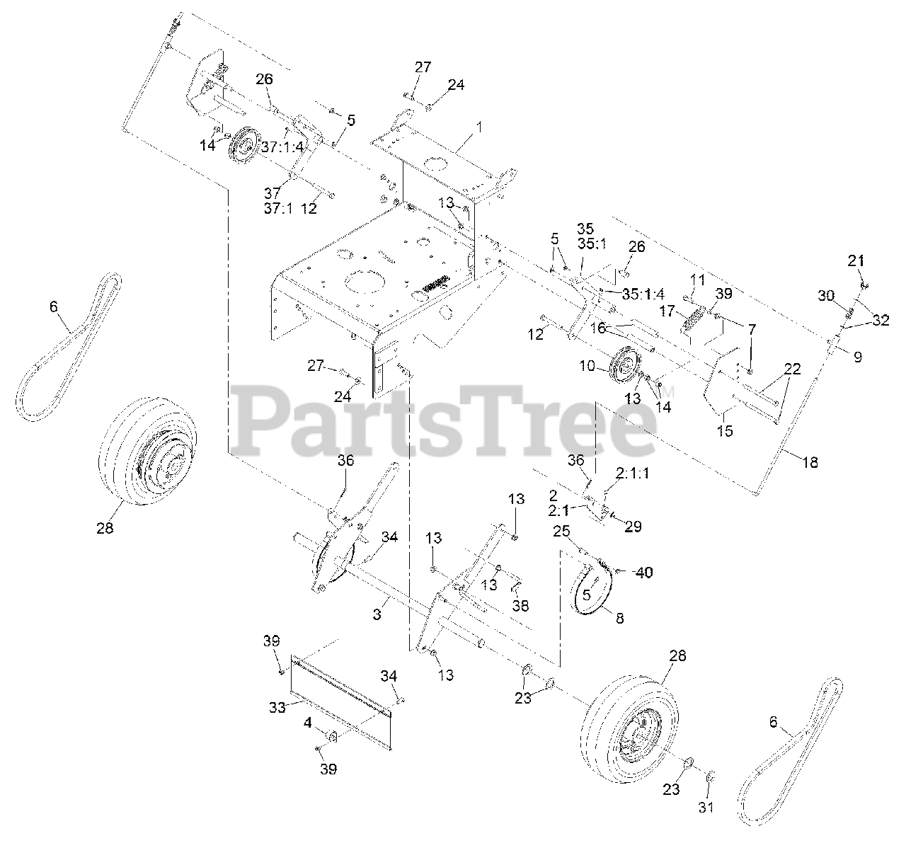 Exmark MGS481GKA322P0 - Exmark 32